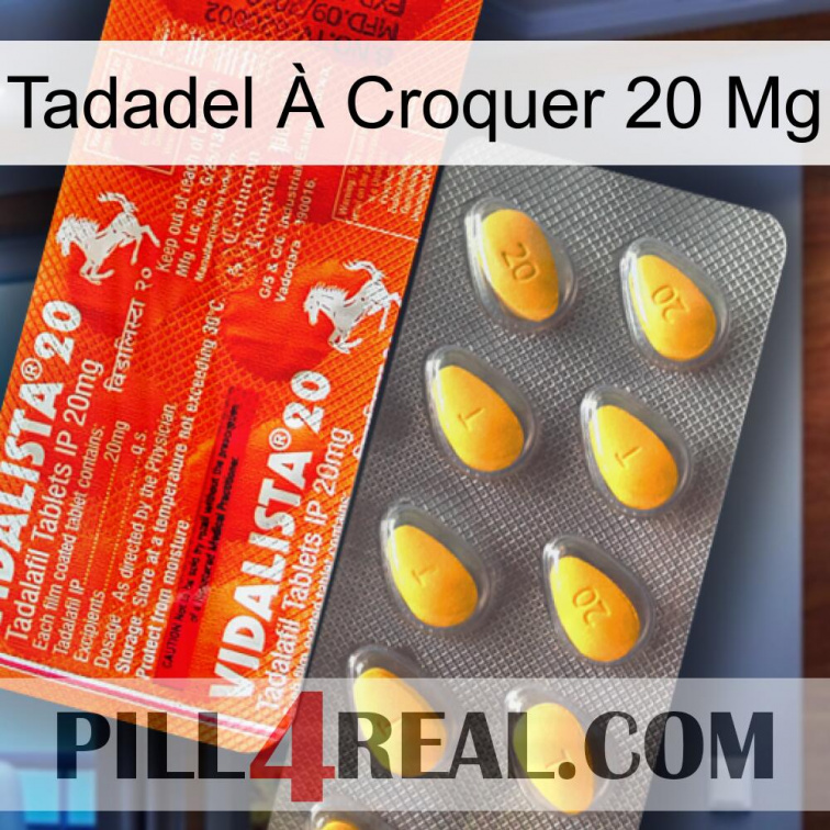 Tadadel À Croquer 20 Mg new01